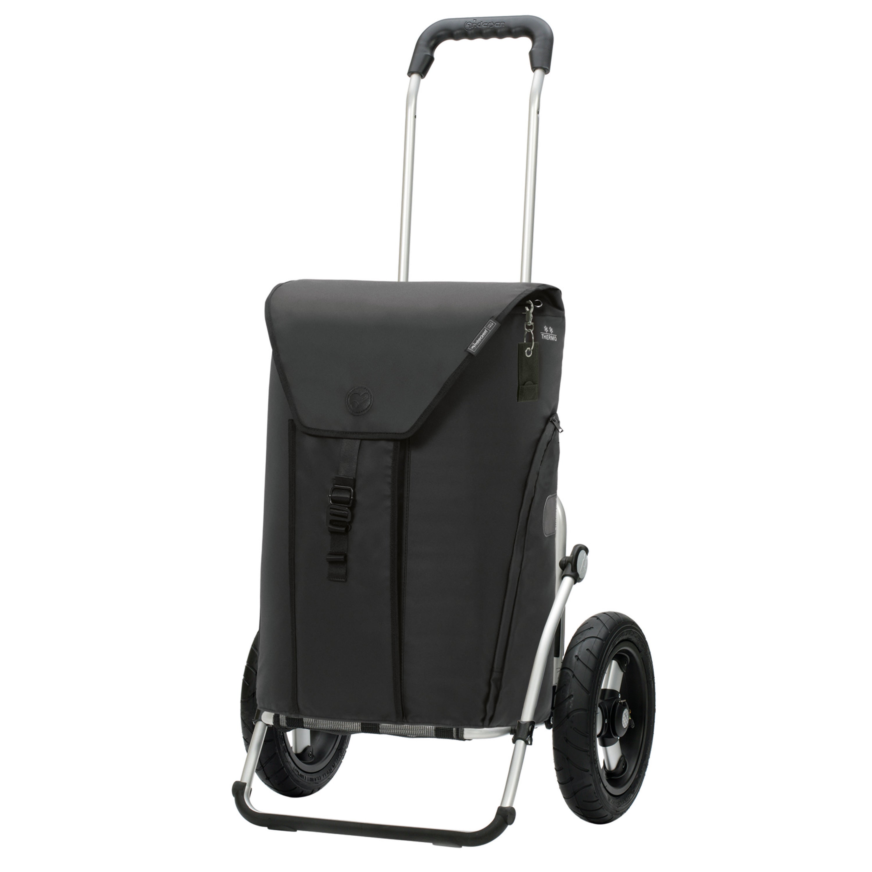 Andersen-Royal Shopper Oli.P 3.0 - Schwarz - Luft-Kugellagerrad 29 cm-shopping-trolley.ch