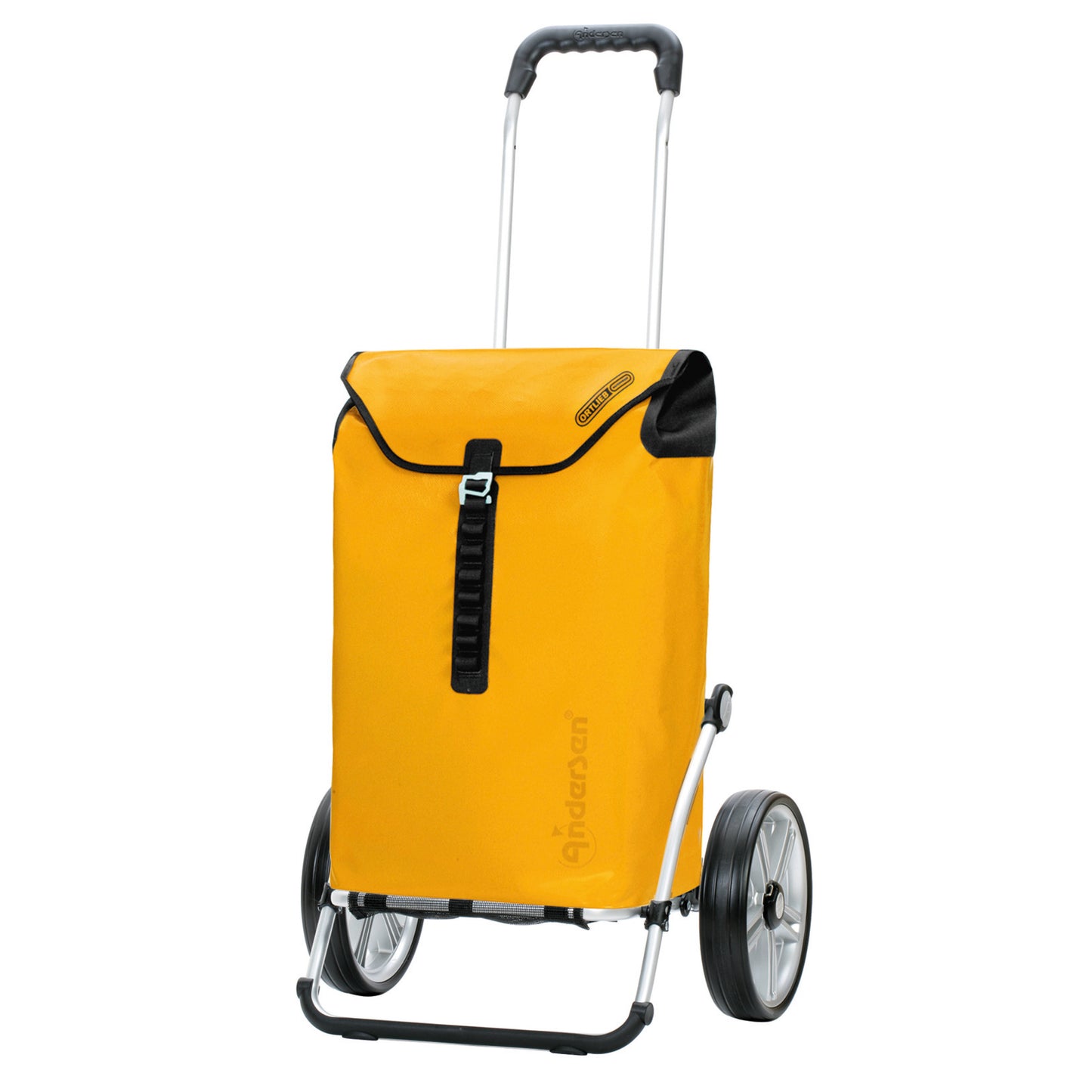 Andersen-Royal Shopper (Kugellagerrad 25 cm) Ortlieb - gelb-shopping-trolley.ch