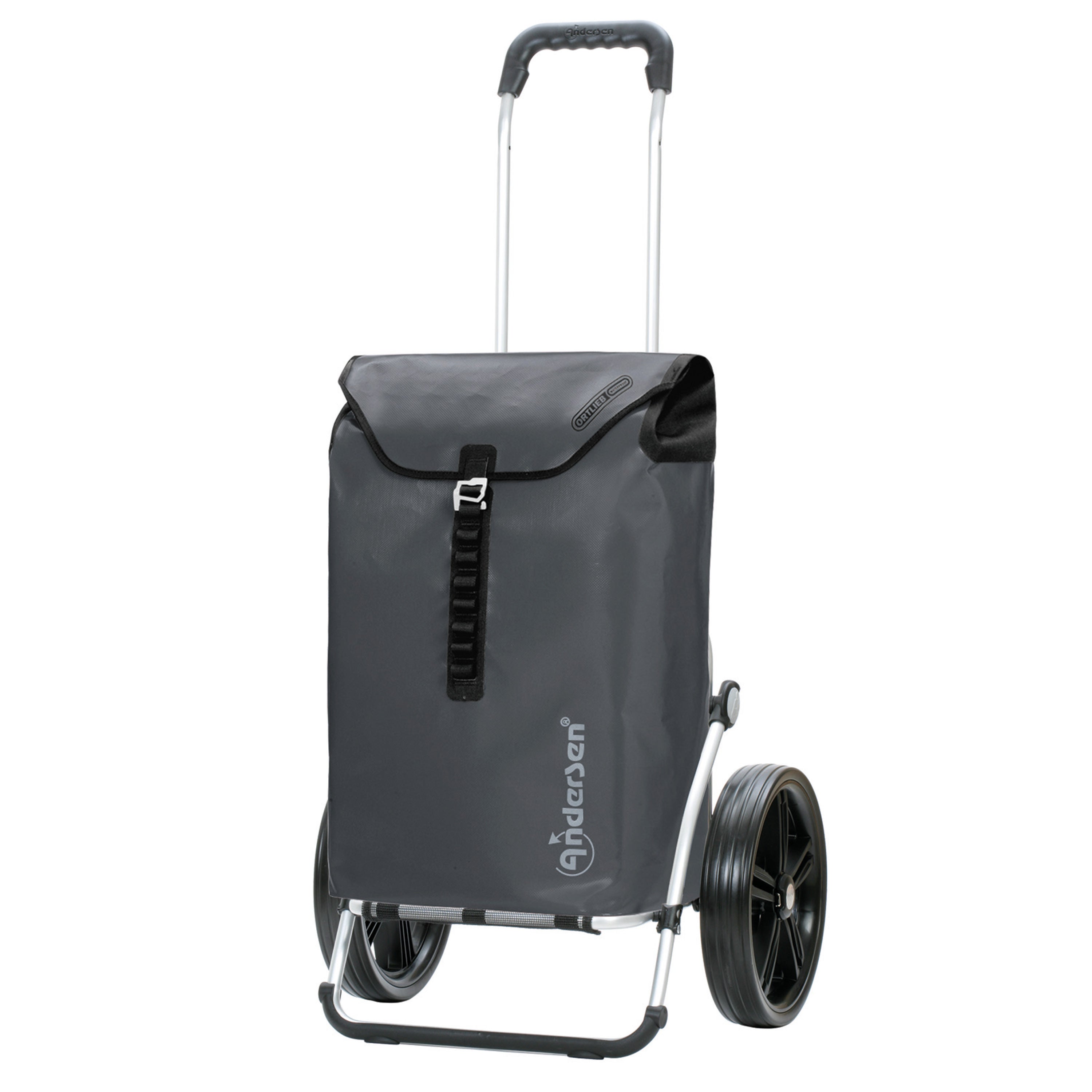 Andersen-Royal Shopper (Kugellagerrad 29 cm) Ortlieb - anthrazit-shopping-trolley.ch