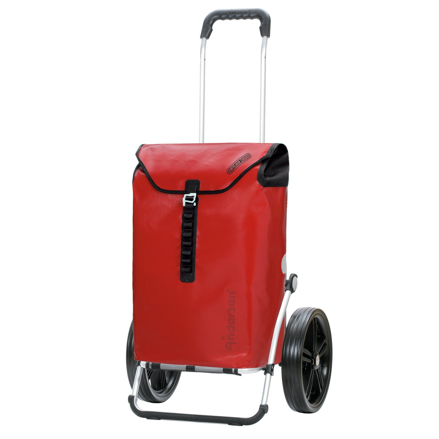 Andersen-Royal Shopper (Kugellagerrad 29 cm) Ortlieb - rot-shopping-trolley.ch