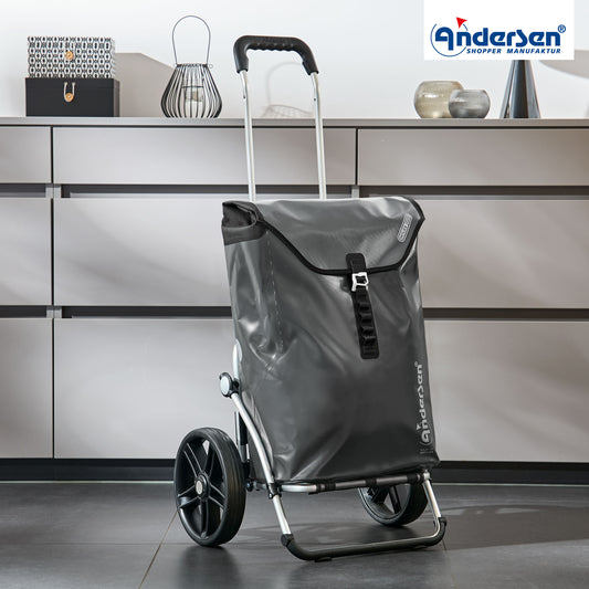 Andersen-Royal Shopper (Dreispeichenrad 25 cm) Ortlieb - anthrazit-shopping-trolley.ch