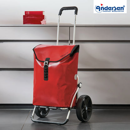 Andersen-Royal Shopper (Dreispeichenrad 25 cm) Ortlieb - rot-shopping-trolley.ch