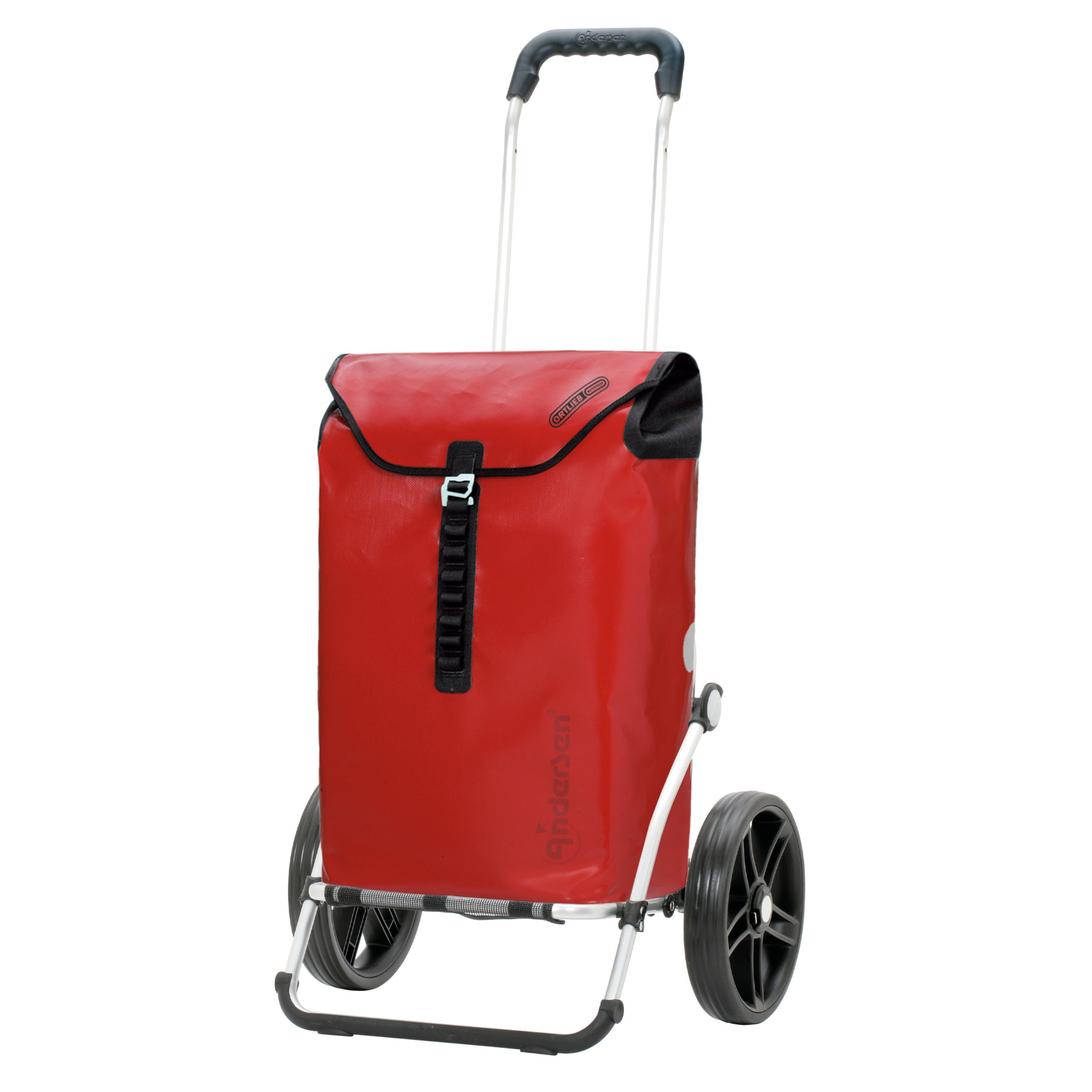 Andersen-Royal Shopper (Dreispeichenrad 25 cm) Ortlieb - rot-shopping-trolley.ch
