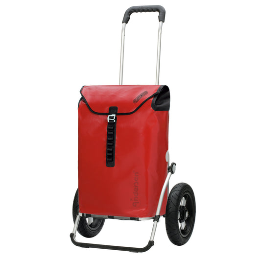 Andersen-Royal Shopper (Luft-Kugellagerrad 29 cm) Ortlieb - rot-shopping-trolley.ch