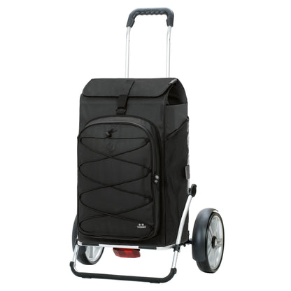 Andersen-Royal Shopper Plus Fado 3.0 - Schwarz - Kugellagerrad 25 cm-shopping-trolley.ch