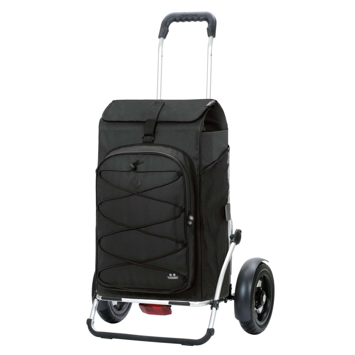 Andersen-Royal Shopper Plus Fado 3.0 - Schwarz - Luft-Kugellagerrad 25 cm-shopping-trolley.ch