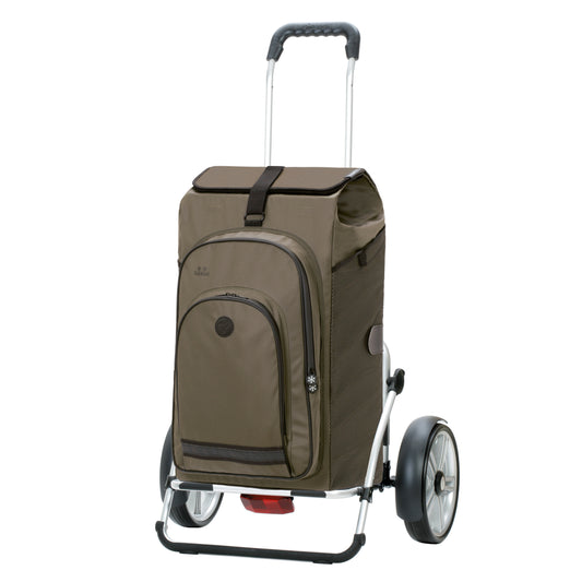 Andersen-Royal Shopper Plus Hydro 3.0 - Oliv - Kugellagerrad 25 cm-shopping-trolley.ch