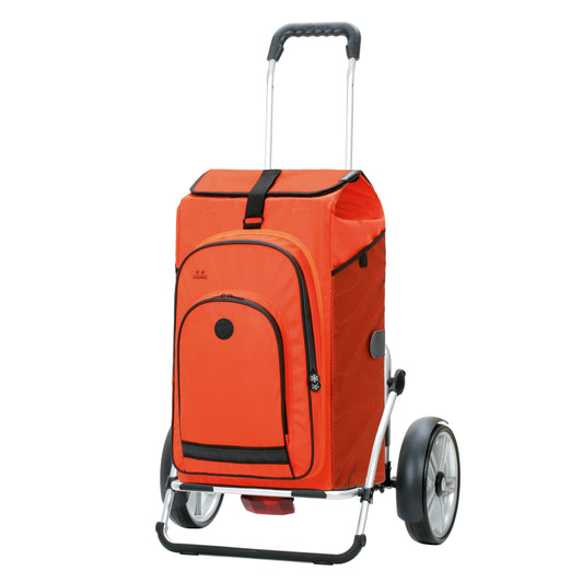 Andersen-Royal Shopper Plus Hydro 3.0 - Orange - Kugellagerrad 25 cm-shopping-trolley.ch