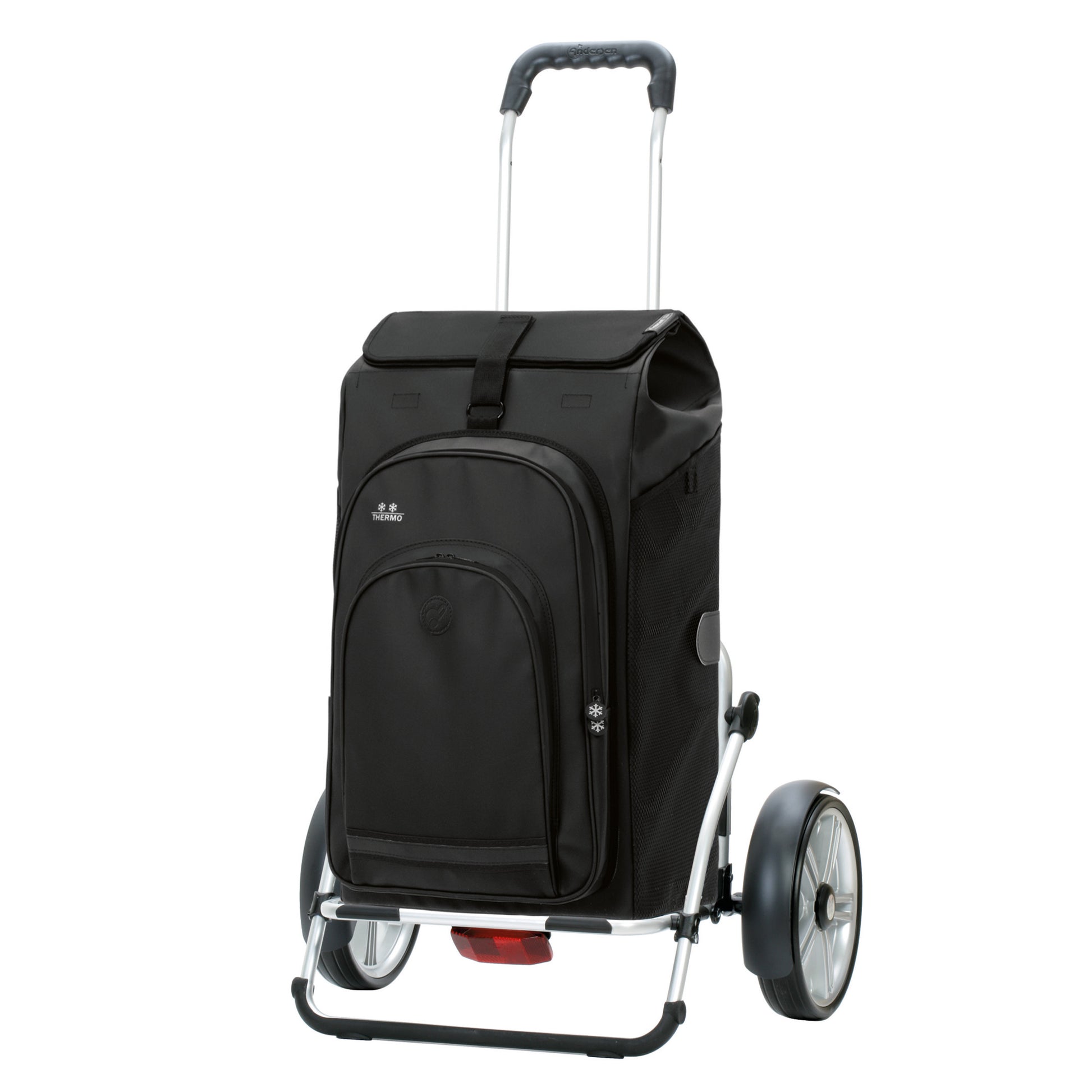 Andersen-Royal Shopper Plus Hydro 3.0 - Schwarz - Kugellagerrad 25 cm-shopping-trolley.ch
