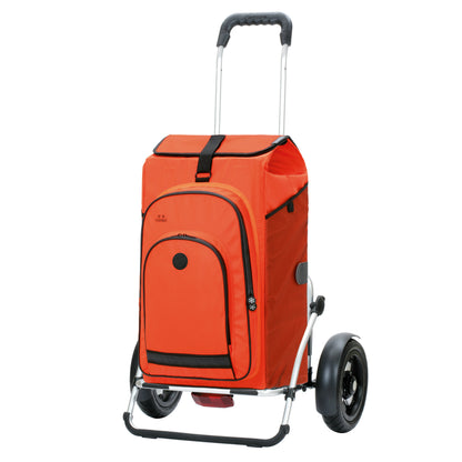 Andersen-Royal Shopper Plus Hydro 3.0 - Orange - Luft-Kugellagerrad 25 cm-shopping-trolley.ch