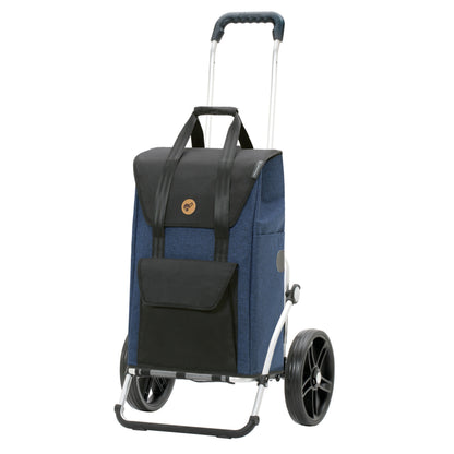 Andersen-Royal Shopper Senta 2.0 - Blau - Leichtlaufrad 25 cm-shopping-trolley.ch