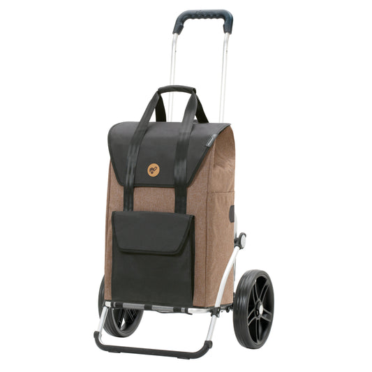 Andersen-Royal Shopper Senta 2.0 - Sand - Leichtlaufrad 25 cm-shopping-trolley.ch