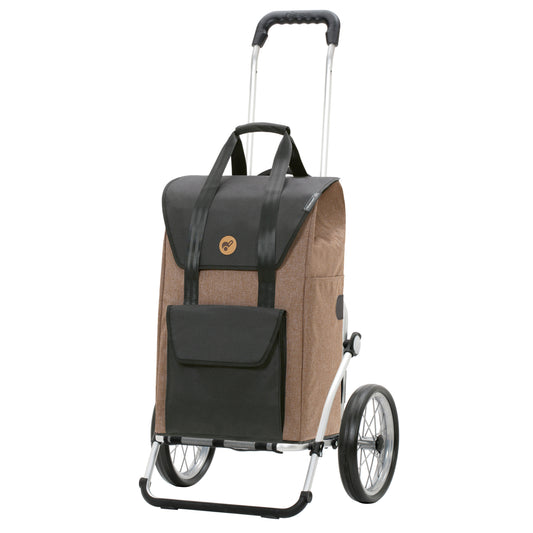 Andersen-Royal Shopper Senta 2.0 - Sand - Metallspeichenrad 25 cm-shopping-trolley.ch