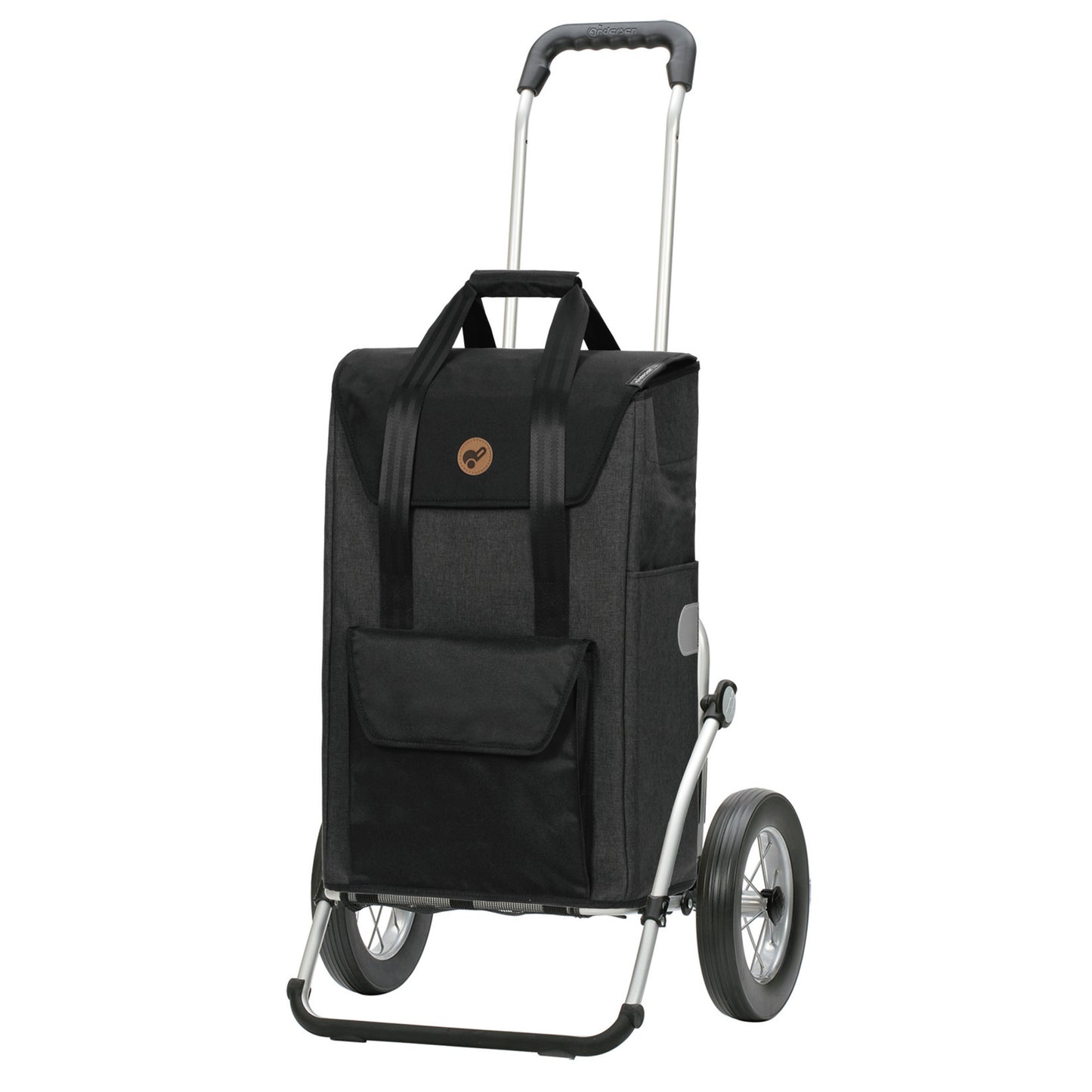 Andersen-Royal Shopper (Metallspeichenrad 25 cm) Senta 2.0 - schwarz-shopping-trolley.ch