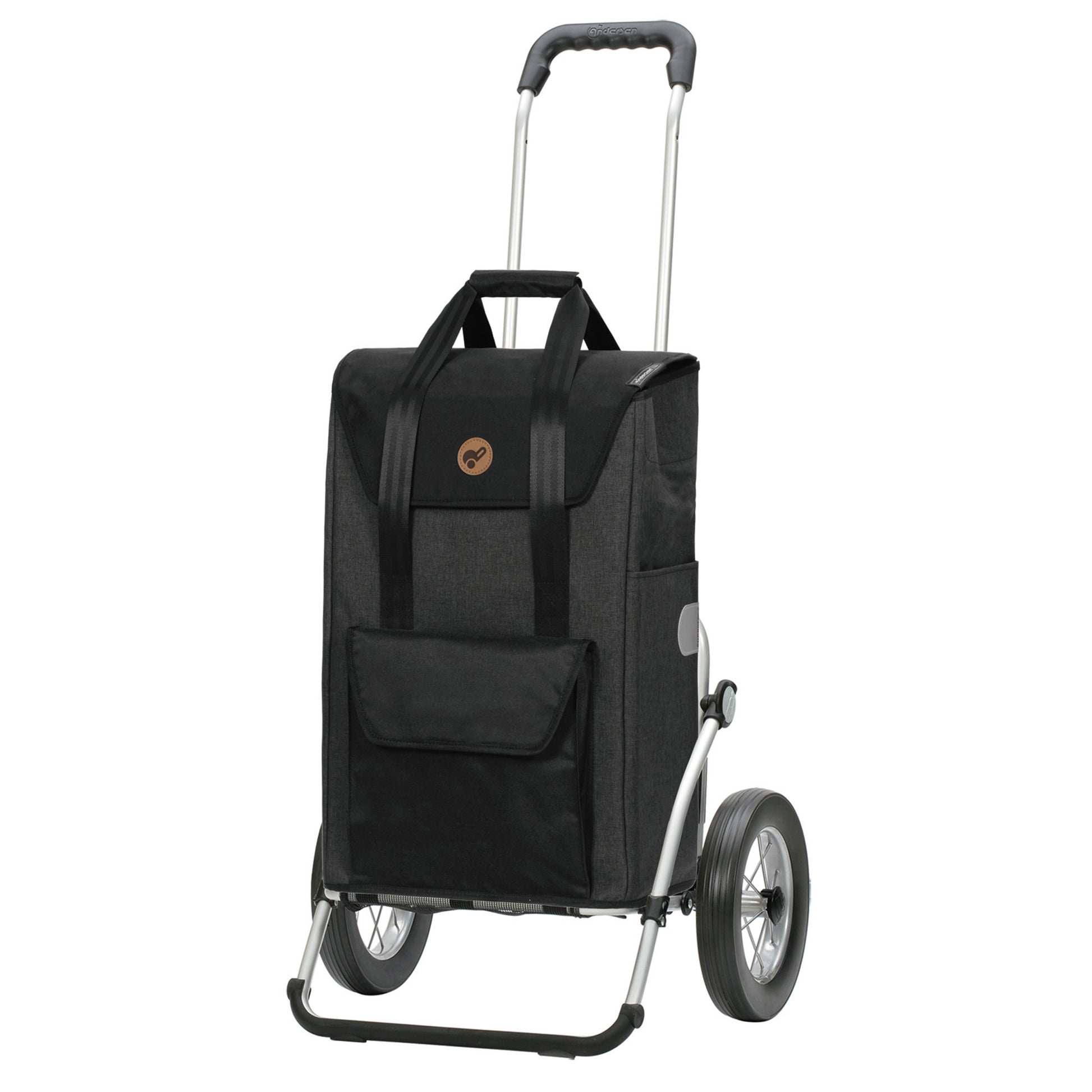 Andersen-Royal Shopper (Metallspeichenrad 25 cm) Senta 2.0 - schwarz-shopping-trolley.ch