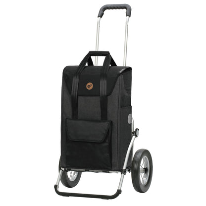 Andersen-Royal Shopper (Metallspeichenrad 25 cm) Senta 2.0 - schwarz-shopping-trolley.ch