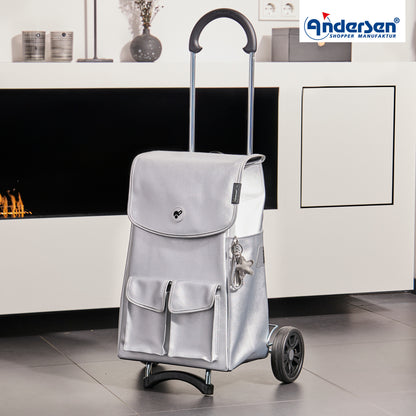 Andersen-Scala Shopper Abbo - Silber-shopping-trolley.ch