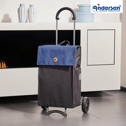 Andersen-Scala Shopper Hera - Blau-shopping-trolley.ch