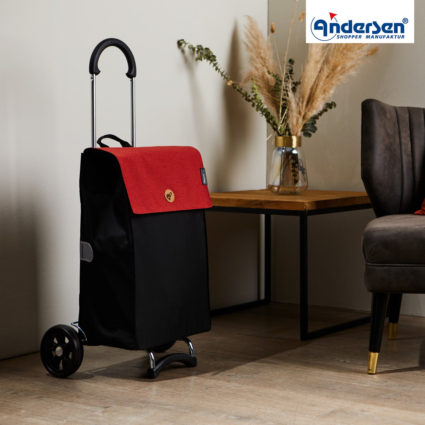 Andersen-Scala Shopper Hera - rot-shopping-trolley.ch