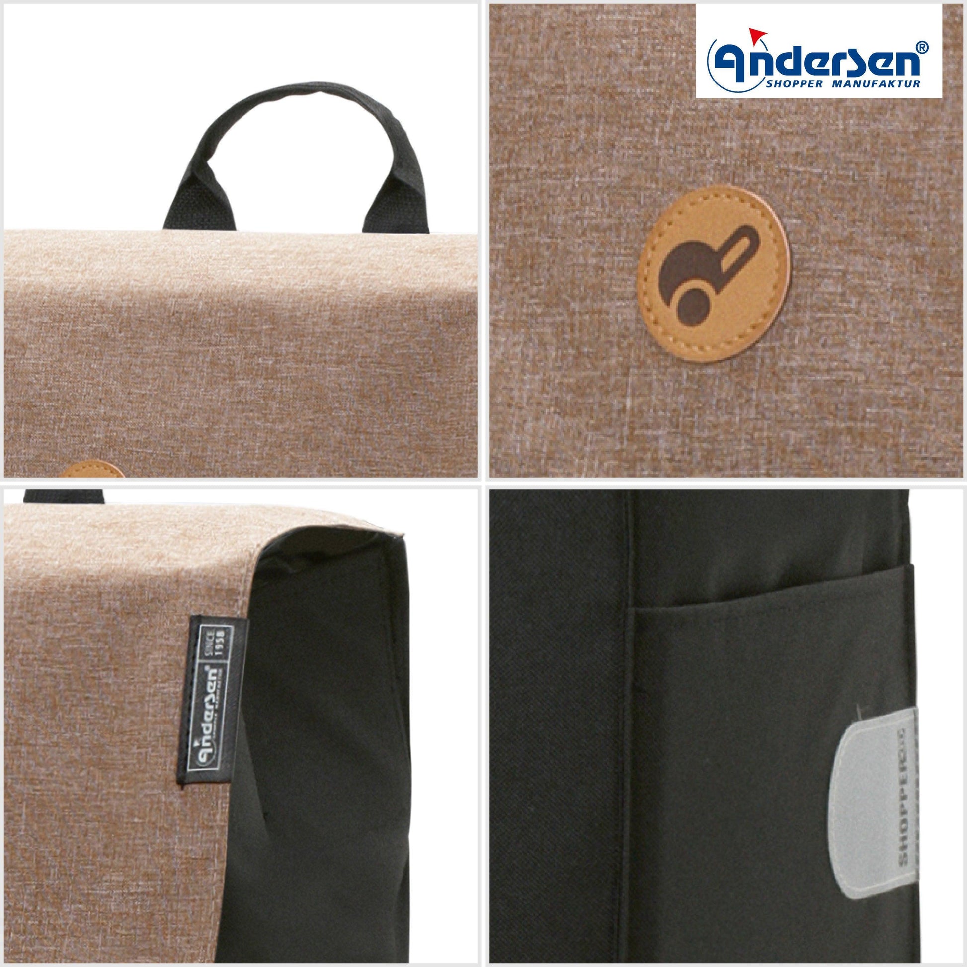Andersen-Scala Shopper Hera - Sand-shopping-trolley.ch