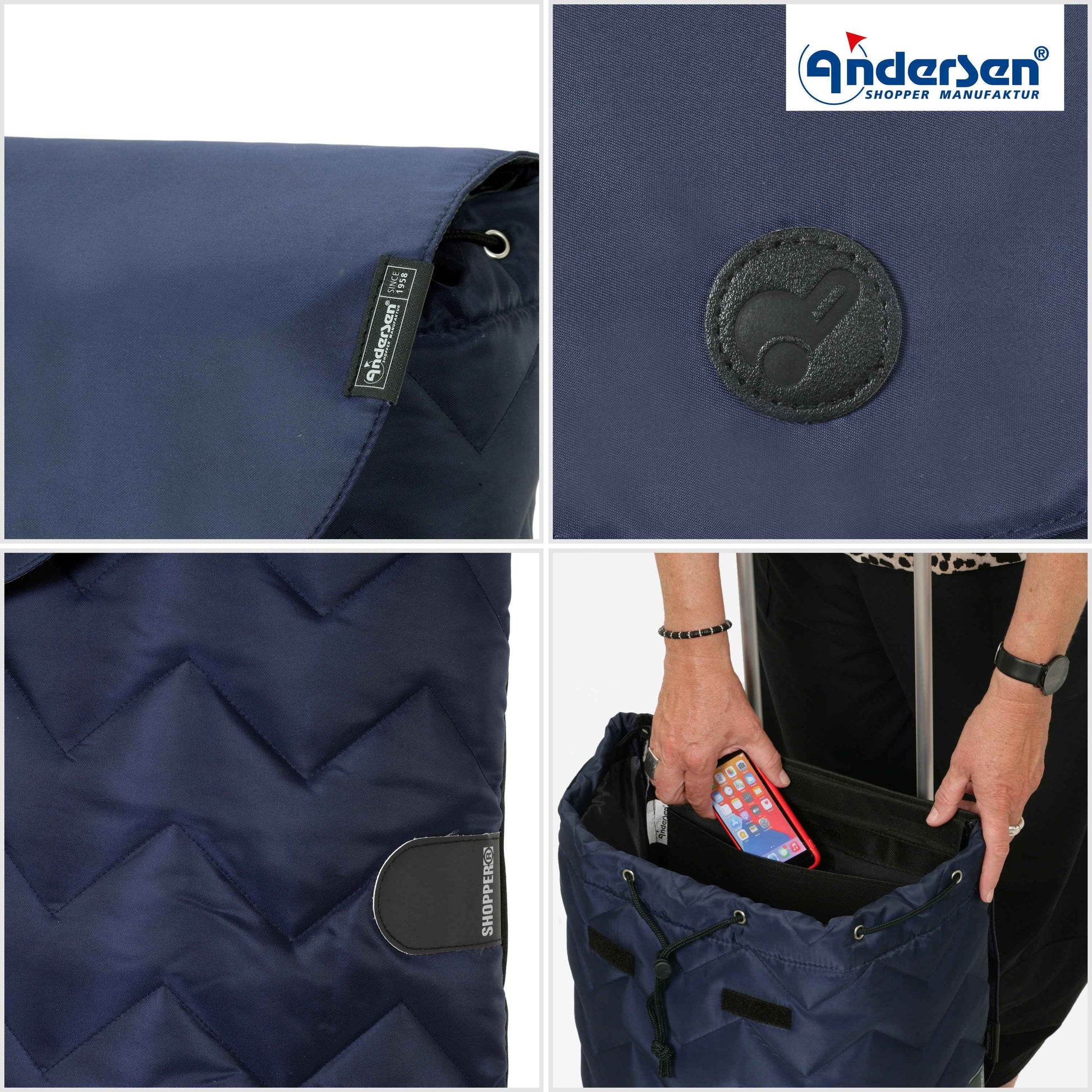 Scala Shopper Hilma - Blau