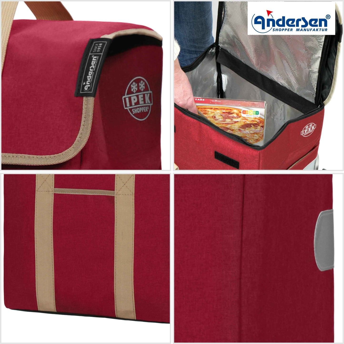 Scala Shopper Ipek Mi - rot