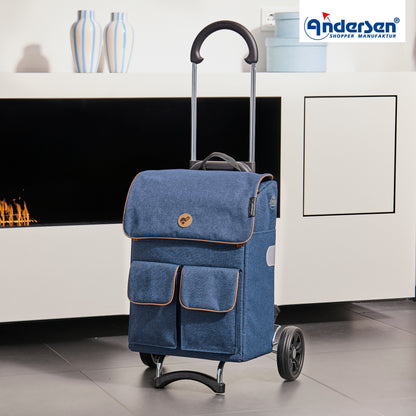 Andersen-Scala Shopper Ipek Mini - Blau-shopping-trolley.ch