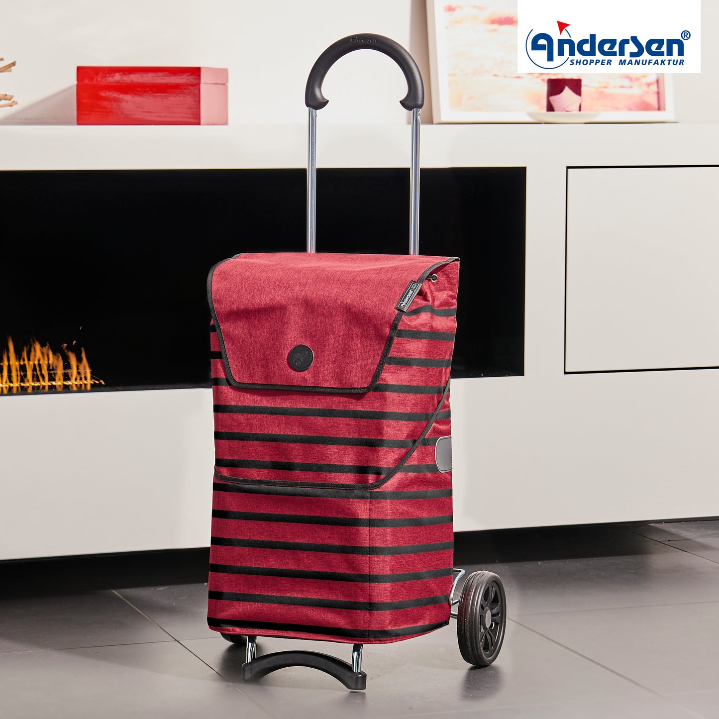 Andersen-Scala Shopper Jelke - Bordeaux-shopping-trolley.ch