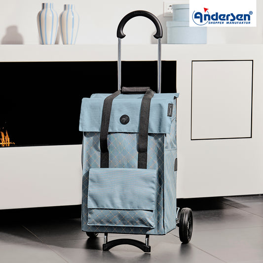 Andersen-Scala Shopper Lisa - Blau-shopping-trolley.ch