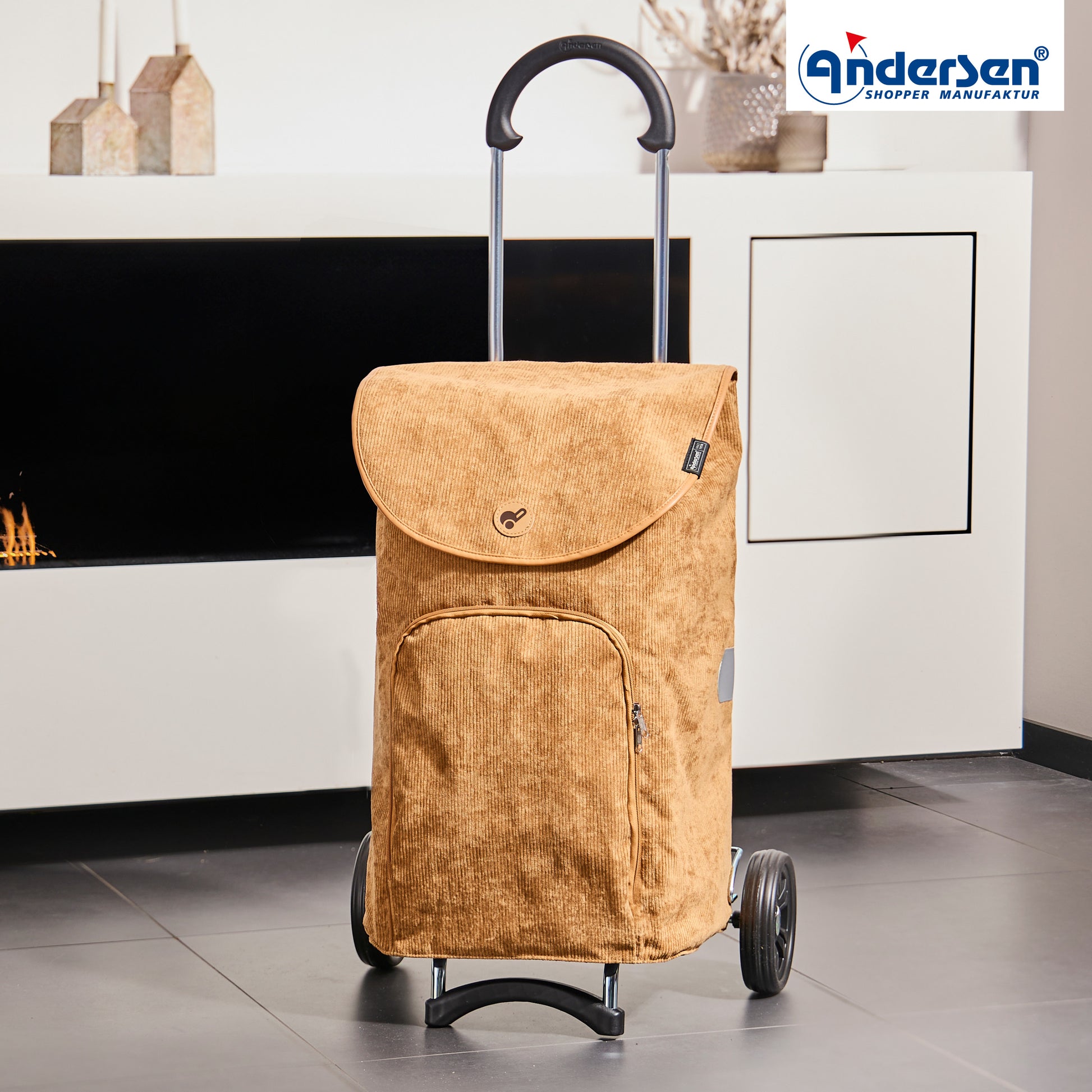 Andersen-Scala Shopper Marta - Camel-shopping-trolley.ch