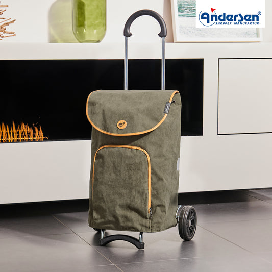 Andersen-Scala Shopper Marta - Oliv-shopping-trolley.ch