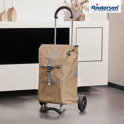 Andersen-Scala Shopper Mikkel - beige-shopping-trolley.ch