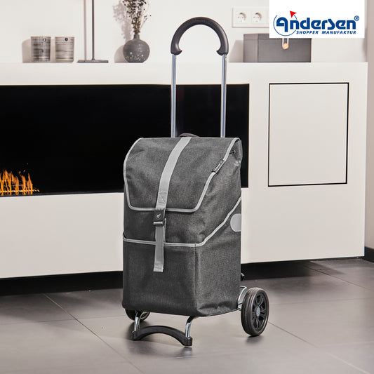 Andersen-Scala Shopper Mikkel - schwarz-shopping-trolley.ch