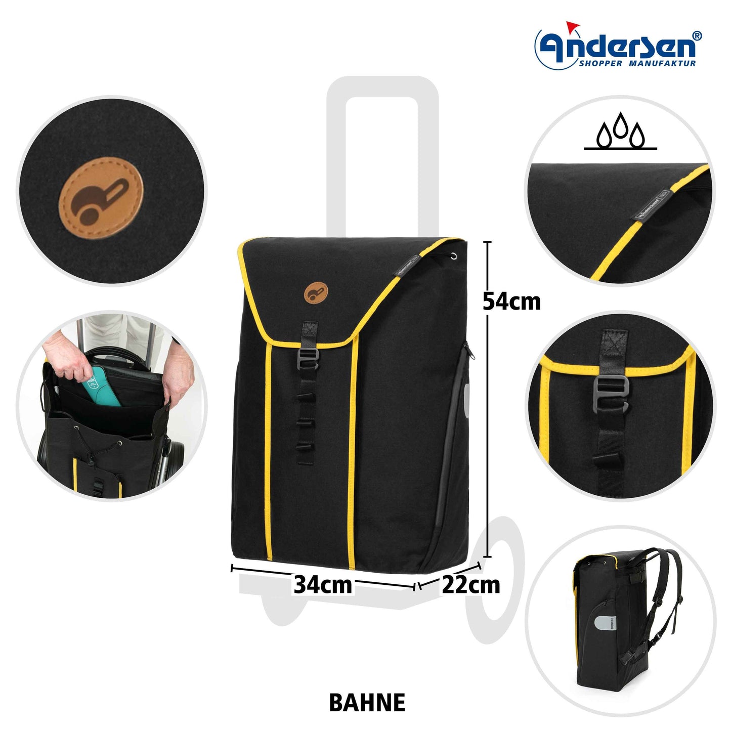 Scala Shopper Plus Bahne - gelb