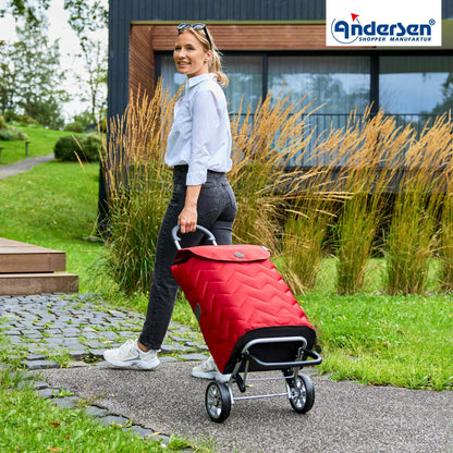 Andersen-Scala Shopper Plus Hilma - Rot-shopping-trolley.ch