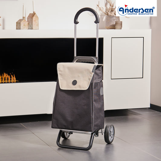 Andersen-Scala Shopper Plus Jano - Creme-shopping-trolley.ch