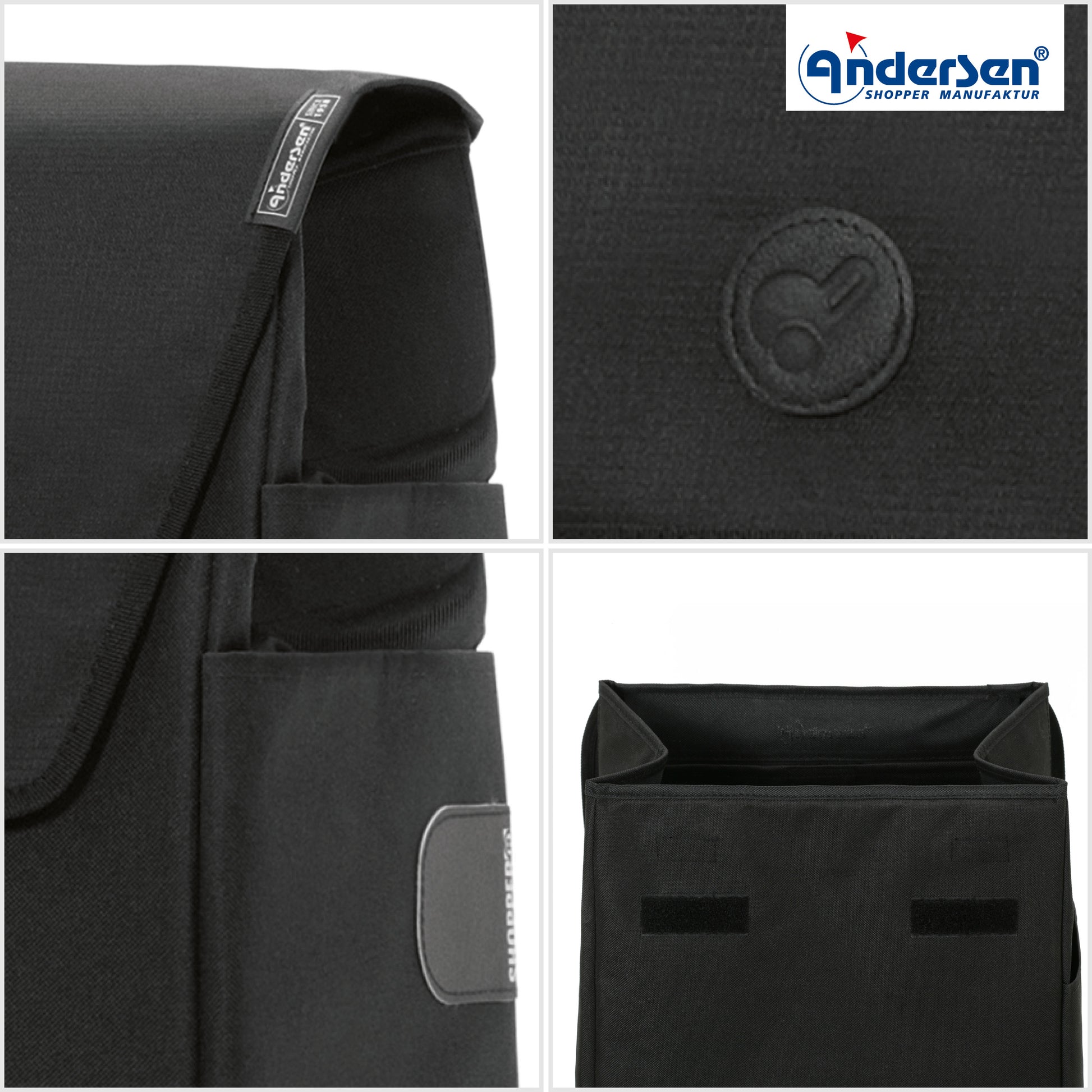 Andersen-Scala Shopper Plus Jano - Schwarz-shopping-trolley.ch