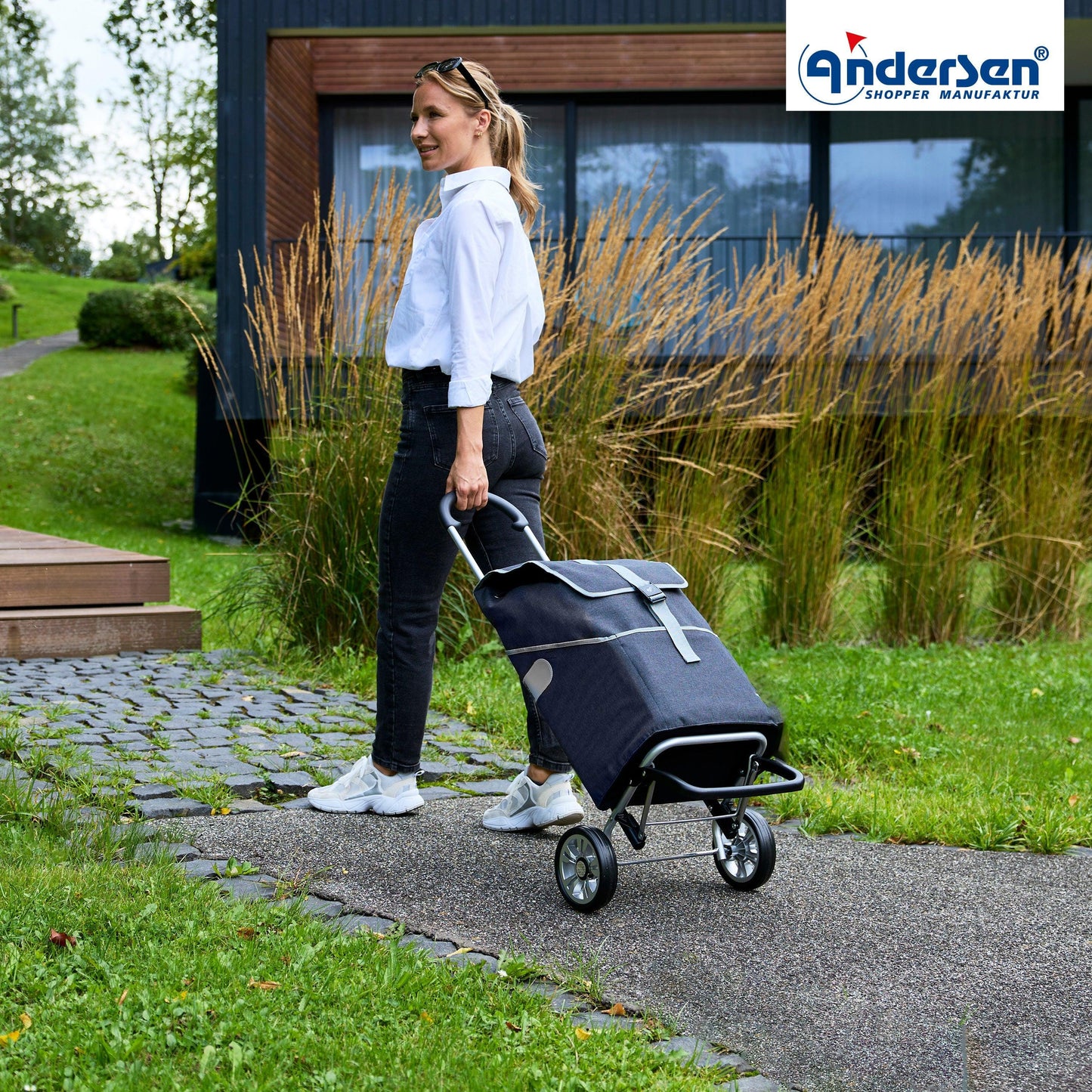 Andersen-Scala Shopper Plus Mikkel - schwarz-shopping-trolley.ch