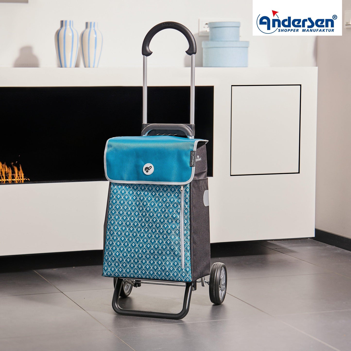 Andersen-Scala Shopper Plus Teda - Petrol-shopping-trolley.ch