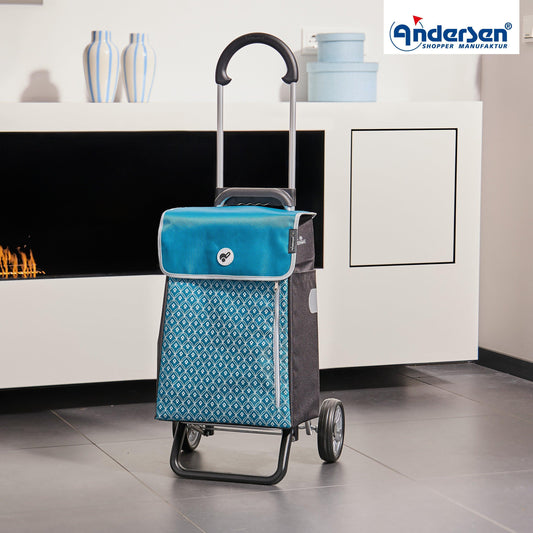 Andersen-Scala Shopper Plus Teda - Petrol-shopping-trolley.ch