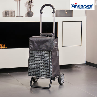 Andersen-Scala Shopper Plus Teda - Schwarz-shopping-trolley.ch