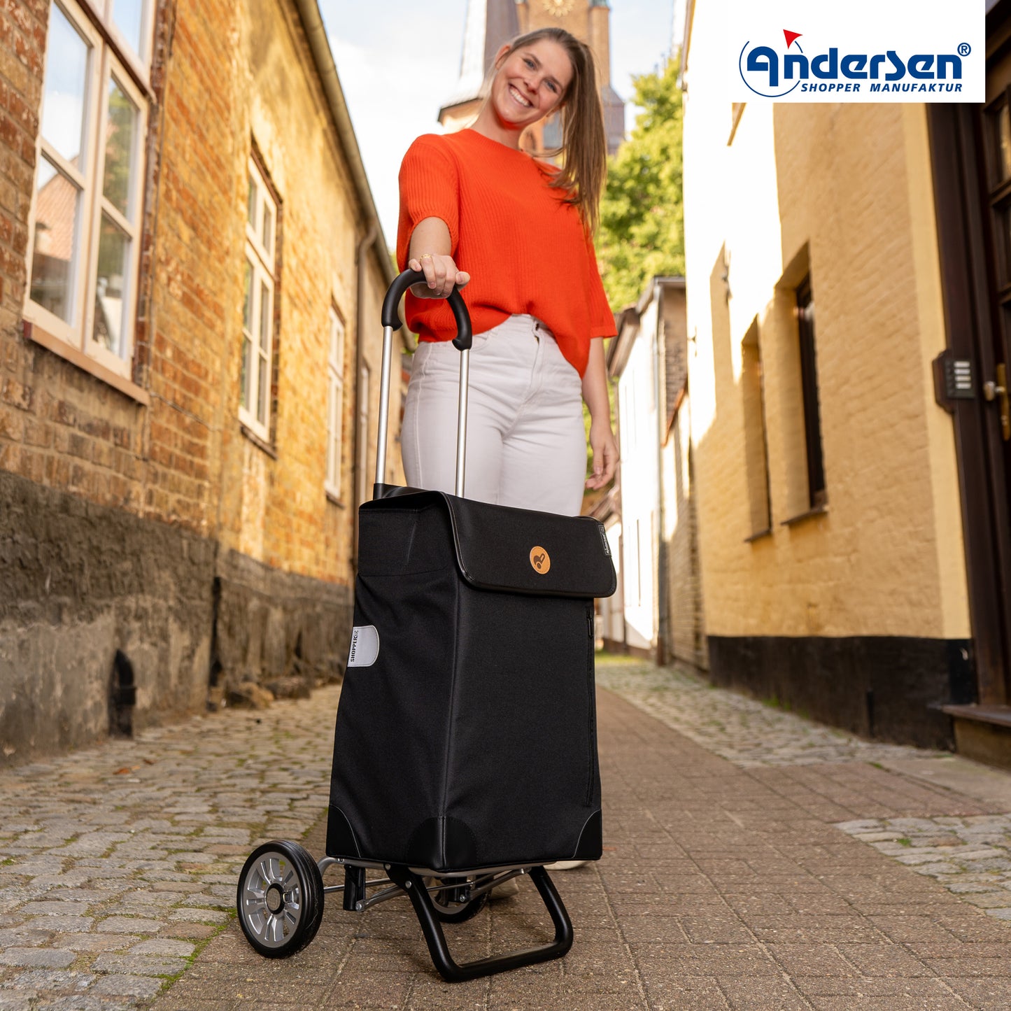 Andersen-Scala Shopper Plus Weda - schwarz-shopping-trolley.ch