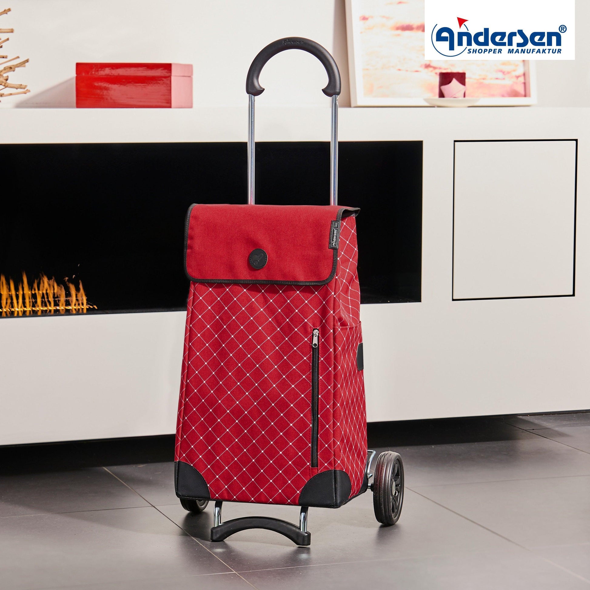 Andersen-Scala Shopper Sofia - rot-shopping-trolley.ch