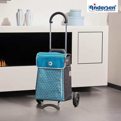 Andersen-Scala Shopper Teda - Petrol-shopping-trolley.ch