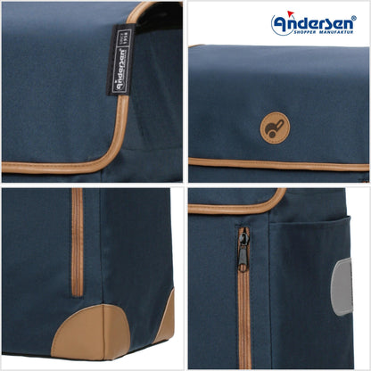 Andersen-Scala Shopper Weda - blau-shopping-trolley.ch