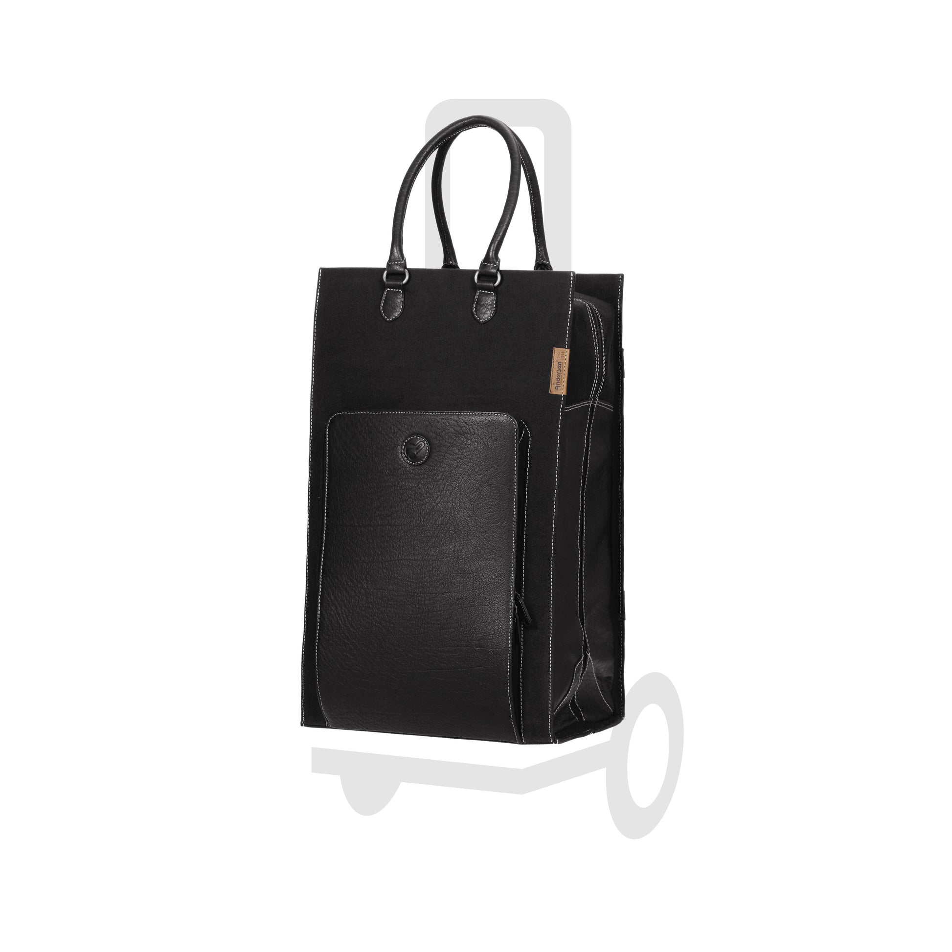 Andersen-Tasche Charu - Schwarz-shopping-trolley.ch