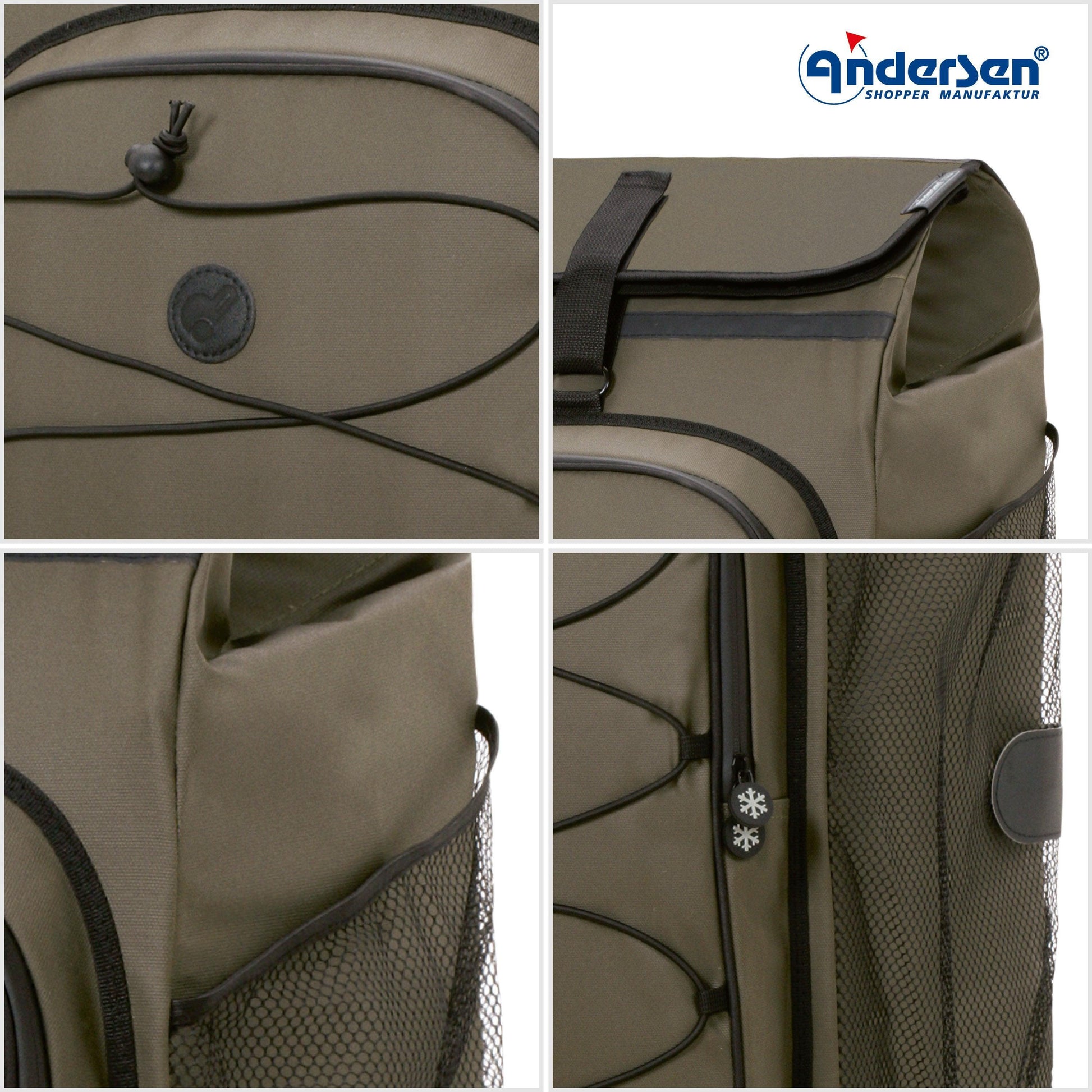 Andersen-Tasche Fado 3.0 - Oliv-shopping-trolley.ch