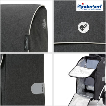 Andersen-Tasche Ipek Maxi - Anthrazit-shopping-trolley.ch