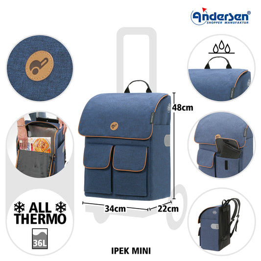 Tasche Ipek Mini - Blau