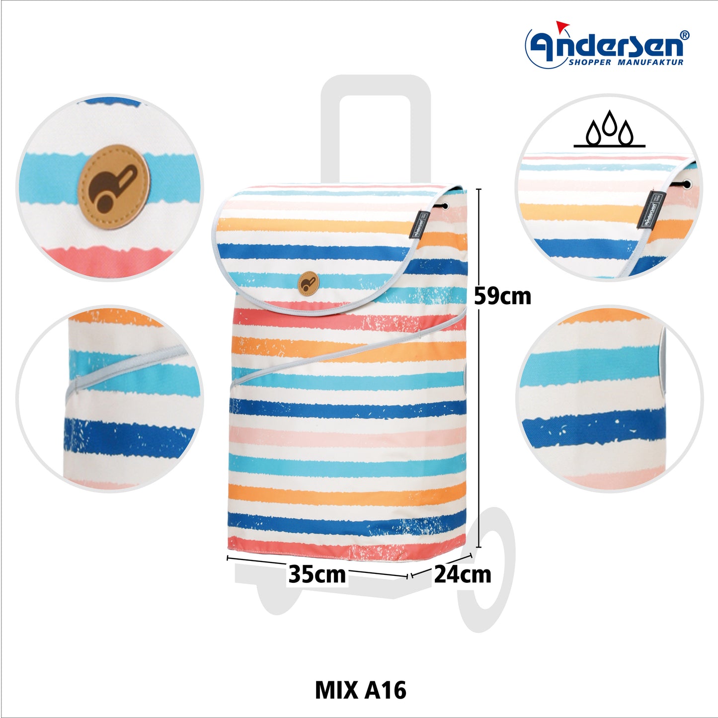 Tasche Mix Collection-Andersen-shopping-trolley.ch